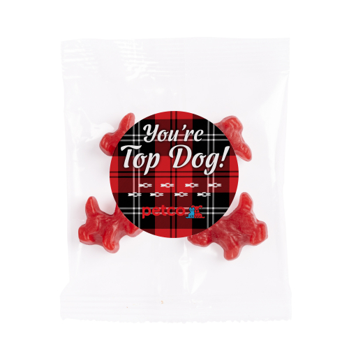1oz. Goody Bags - Jelly Belly Licorice Scottie Dogs