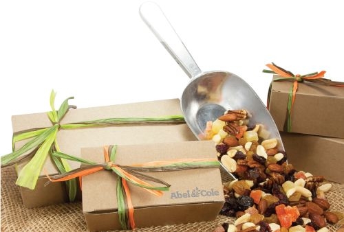 Large Natural Kraft Box with Deluxe Trail Mix