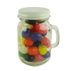 Glass Mini Mason Jars - Jelly Beans