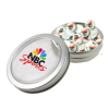 Small Top View Tin - Imprinted Round Mints