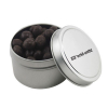 Round Tin with Choc Espresso Beans