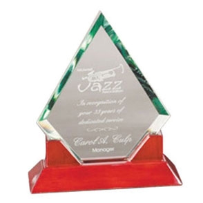 Prestige Collection Diamond Glass Award