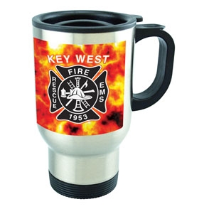 16 Oz. Stainless Steel Thermo Mug - Sublimated