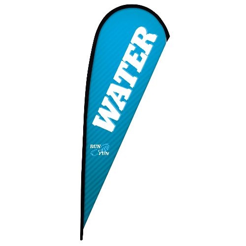 11.5' Premium Teardrop Sail Sign Replacement Flag (Single-Sided)