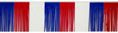 Victory Corps™ Color Block Red/White/Blue Fringe (15