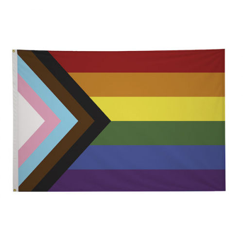 4' x 6' Progress Pride Flag