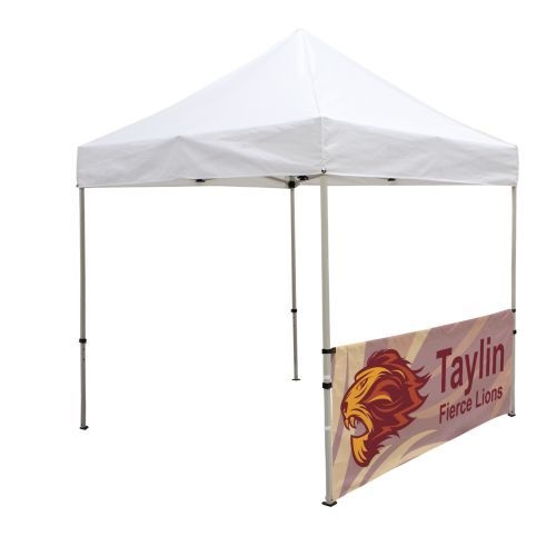 8' Deluxe Tent Half Wall Kit (Dye Sublimated, Single-Sided)