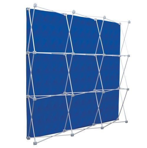 Deluxe GeoMetrix 9-Quad Back Wall Panel (Graphic Only)