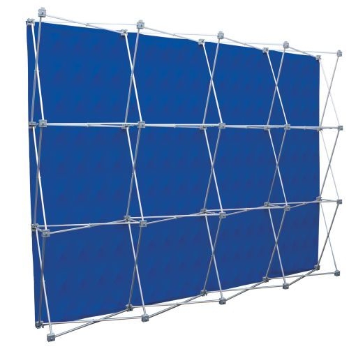 Deluxe GeoMetrix 12-Quad Back Wall Panel (Graphic Only)