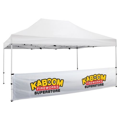 15' Premium Tent Half Wall Kit (Full-Color Imprint)