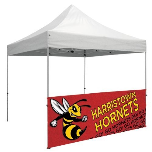 10' Tent Half Wall (Dye Sublimated, Single-Sided)