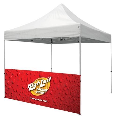 10' Tent Half Wall (Dye Sublimated, Double-Sided)