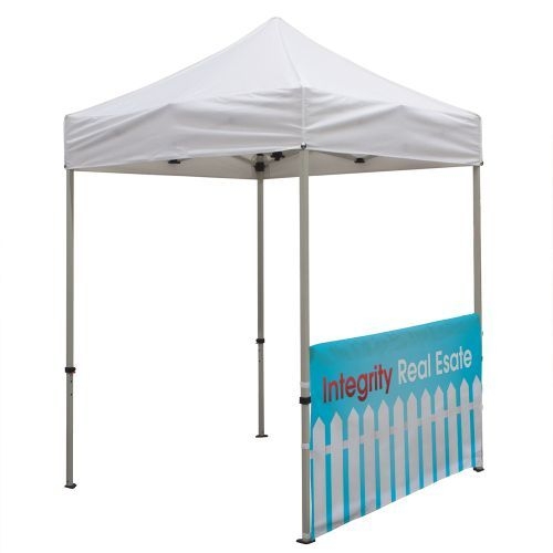 6' Tent Half Wall (Dye Sublimated, Single-Sided)