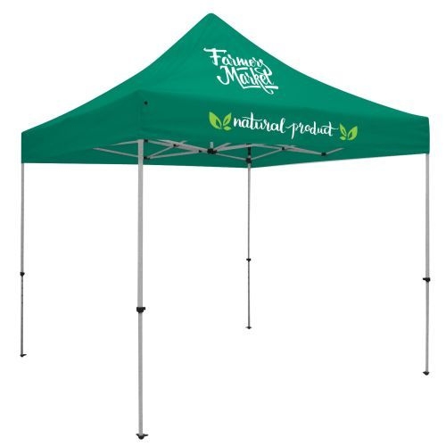 10' Deluxe Tent Kit (Full-Color Imprint, 2 Locations)