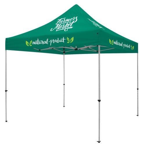 10' Deluxe Tent Kit (Full-Color Imprint, 8 Locations)