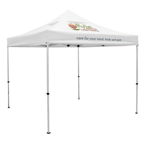 10' Premium Tent Kit with Vented Canopy (Imprinted, 2 Locations)