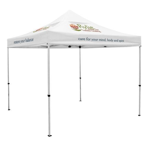 10' Premium Tent Kit with Vented Canopy (Imprinted, 5 Locations)