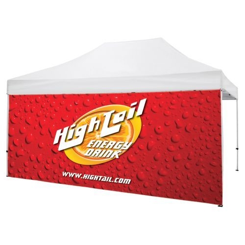 15' Tent Full Wall (Dye Sublimated, Double-Sided)