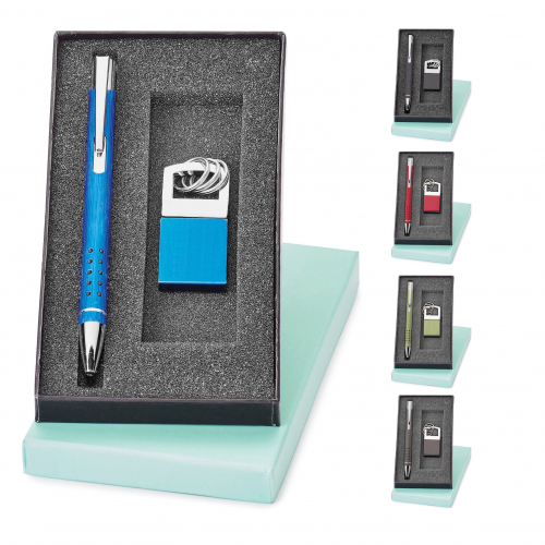 Alissia Pen & Key Ring Gift Set