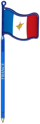 Inkbend Standard Billboard Pens W/ France Flag Stock Insert
