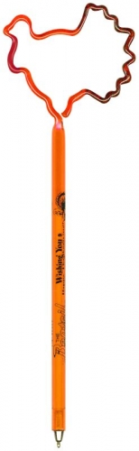 Turkey Multi-Color Inkbend Standard, Bent Pen