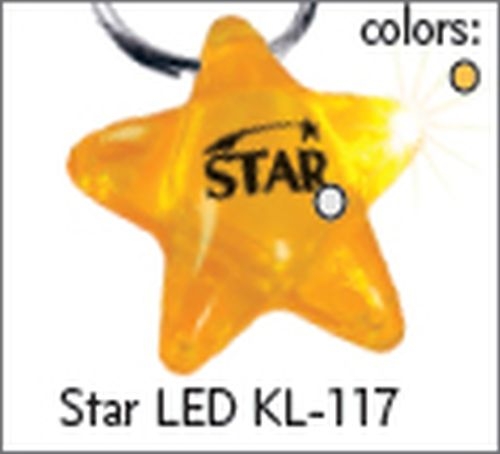 SMASHLIGHTS® - Molded Keyring Lights - Star LED