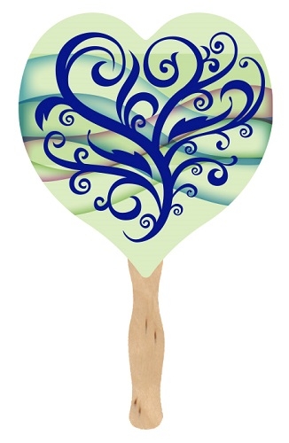 Stock Imprinted Hand Fans