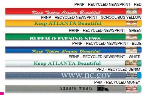 Recycled Eco Pencils
