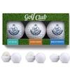 3 Pack Golf Ball Lip Balm, Mints & Sunscreen