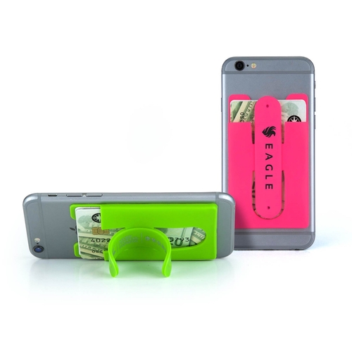 Silicone Wallet Phone Stand