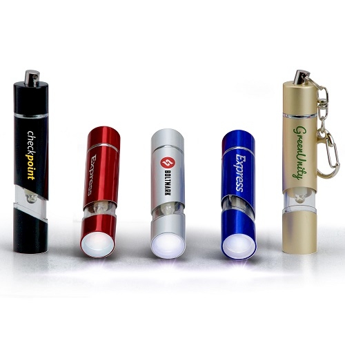 Cylinder Lantern Flashlight Keychain
