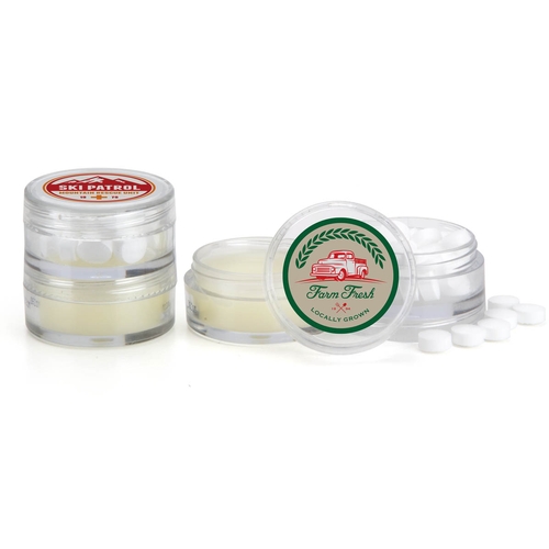 2 in 1 Mint & Lip Balm Container