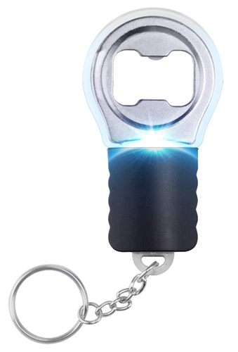 Light Up Bottle Opener w/Key Chain
