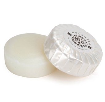 Plastic Wrapped Round Soap