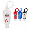 1oz. Hand Sanitizer w/Removable Silicone Carabiner