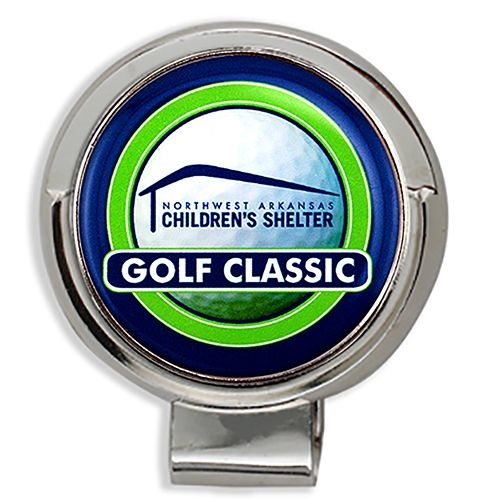Golf Hat Clip w/ Custom Ball Marker (1