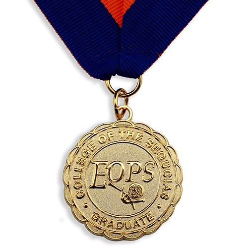 Die Struck Brass Medal Medallion (1-1/2
