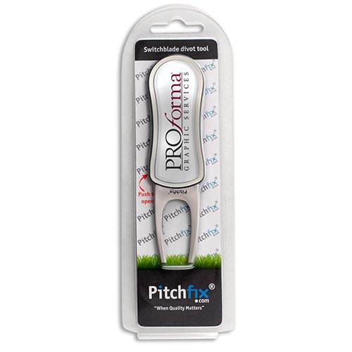 Pitchfix® XL Spring-Action Golf Divot Tool in Clam Shell Packaging