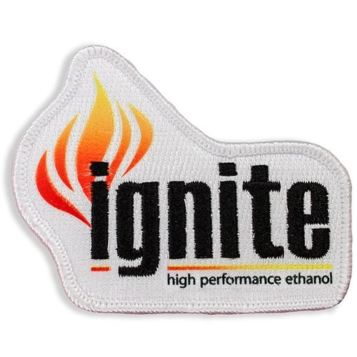 Custom Pin Pointe™ Full Color Embroidered Patch (3-1/2