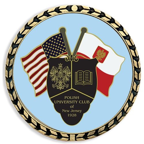 Challenge Coin w/ Wreath Border - Full Color Imprint - 6 Day Production