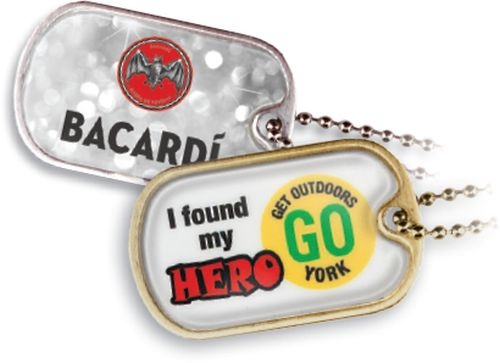 Dog Tags w/ Full Color Imprint