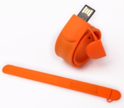 Slap Wristband USB Flash Drive, 4GB
