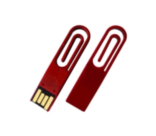 Paper Clip USB Flash Drive, 64MB