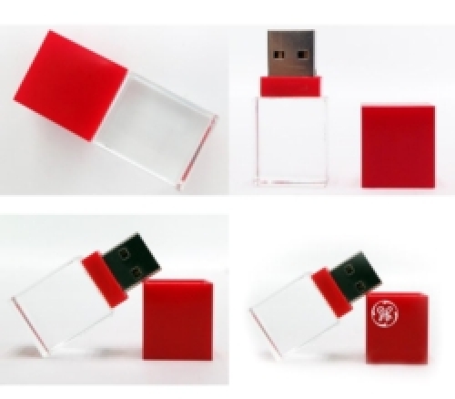 Lightweight Mini Crystal USB Flash Drive