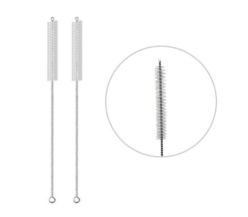 Reusable Silicone Straw Brush