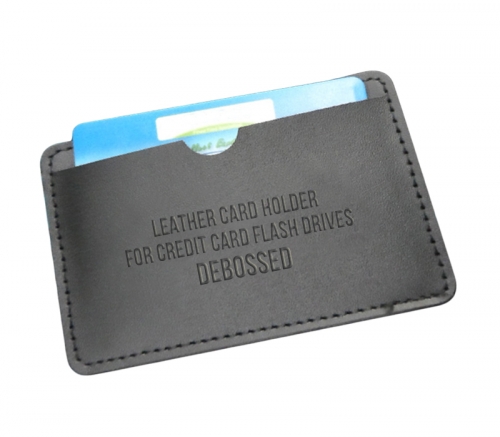 Leather Pouch Debossed