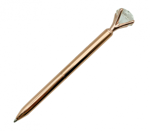 Sleek and Slim Diamond Metal Pen