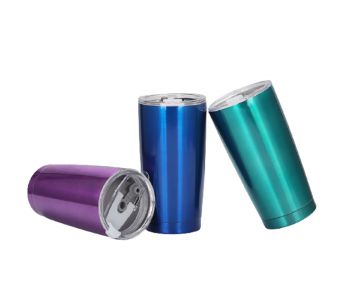 Double Wall Stainless Steel Tumbler, 20 oz.