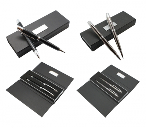 Executive Metallic Pen and Pencil Set