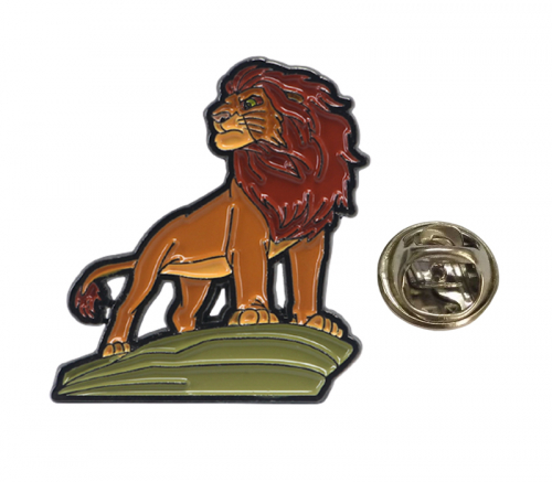Lion King Badge Lapel Pin